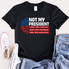 Not My President Shirt, Anti Trump Shirt, Feminist Shirt, Fuck Trump Shirt, Democrat Shirt, Election Shirt, Gift for Democrat, Equality Tee