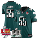 P.Eagles #55 Brandon Graham LII-LIX Super Bowl Champions Vapor Limited Jersey