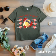 I Love REPO Game Shirt, Unisex TikTok Trend Tee, Emotional REPO Meme Aesthetic T-Shirt, I Love Tiktok Trend