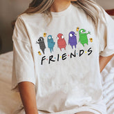 R.E.P.O. Game Shirt, Funny Horror Co-Op Game Tee for Gamers, Semibot Fan T-Shirt, Scary Funny Co-Op Tee for Friends, BFF Shirt PSD017.DT