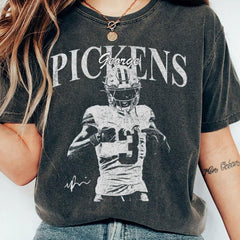 George Pickens Football Comfort Colors Shirt, George Pickens Fans Gift Tshirt, Game day Shirt'4418407320