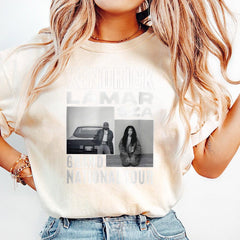 Kendrick lamar X SZA Retro Tshirt, Vintage SZA sthirt, Reto Kendrick Lamar Shirt, Bootleg tshirt Kendrick Lamar tm242