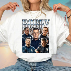 Bobby Nash Bootleg Shirt, 9-1-1 Tv Show Fan Shirt, Peter Krause Tshirt, Captain Robert Nash 9-1-1 Series, 9/11, Los Angeles Fire Department