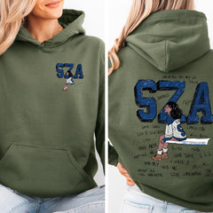 Good Days Hoodie, Album Merch Shirt, SOS Tour Shirt, Vintage Hip Hop Shirt, Album Tour Shirt, Women Surfing Shirt, Gift for Her