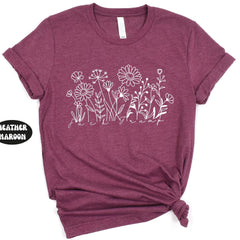 Subtle Anti Trump Flower Shirt, Anti Capitalist Shirt, FDT Political Shirt, Social Justice,Immigrent Rights, Anti Maga Shirt