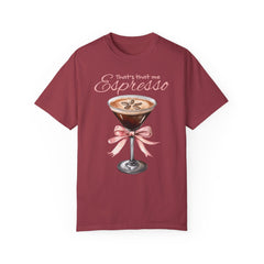 Sabrina Carpenter that's that me Espresso Lover T-Shirt Fan gift for her Fun Coffee Tee, Unisex Graphic Tee, Short and Sweet fan girl Merch