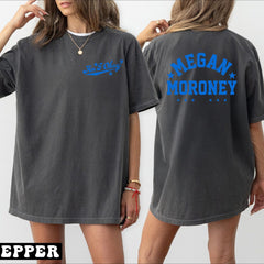 Megan Moroney Am I Ok Shirt, Royal Blue Megan Moroney Tshirt, MM Am I Okay Tour Shirt- arn325