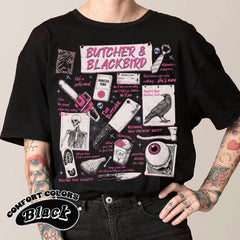 Butcher & Blackbird Comfort Color T-Shirt, Book Series Shirt, Dark Romance Shirt, Scythe Sparrow Brynne Weaver Inspired Appare Tee