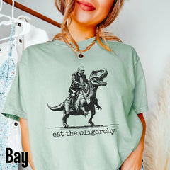 Bernie Sanders, Fight Oligarchy Tour Shirt, Resist Shirt, Protest Shirt, Eat The Rich, Fuck Trump, Anti Trump, Bernie Sanders Shirt, FDT