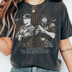 Caleb Williams Ben Johnson Football Comfort Colors Shirt, Good Better Best Shirt, Chicago Football Shirt'4418402292