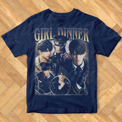 Limited Girl Dinner Caleb Love and Deepspace Vintage T-Shirt, Gift For Woman and Man Unisex Heavy Cotton Tee