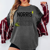 Lando Norris Shirt, F1 Racing Tee, McLaren Driver Top, Norris Fan Gift, Formula One Merch, Race Day Outfit, Motorsport Graphic Tee