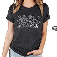 Subtle Anti Trump Flower Shirt, Anti Capitalist Shirt, FDT Political Shirt, Social Justice,Immigrent Rights, Anti Maga Shirt