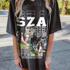 SZA - CTRL Merch Aesthetic tee shirt, Vintage shirt, Booleg tshirt SZA.