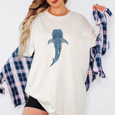 Whale Shark T-Shirt Ocean Lover Tee � Sea Life Graphic Comfort Colors Shirt, Marine Animal Gift for Beach Lovers