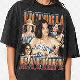 Limited Victoria Ratliff White Lotus Vintage Shirt  Gift for Woman anda Man