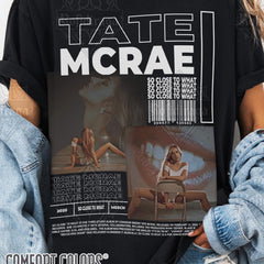 Tate Mcrae Shirt,Vintage Tate Mcrae Tee,Tate Mcrae Tee,Tate shirt,Music Tee,Concert Shirt,Tate Mcrae Fan Shirt, Unisex Shirt, T8 Poster tee
