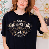 The Black Dog Old Habits Die Screaming T-shirt, The Black Dog Comfort Colors Shirt, Black Dog T-shirt