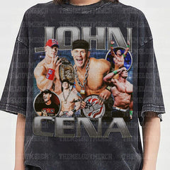 Retro John Cena T-Shirt, John Cena Vintage Bootleg Style T-Shirt, Gift For Women And Man Unisex T-Shirt GM2104