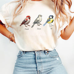 Subtle FDT Shirt, Bird FDT Gift, Bird Anti Trump T-shirt, Anti MAGA Shirts, Political Shirt, Feminist Gift, Bird Nerd Shirt