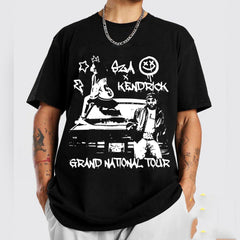 Vintage Kendrick Lamar SZA Grand National Tour 2025 Shirt, Kendrick Lamar SZA Tour 2025 Shirt, Unisex Shirt, Shirt for fan