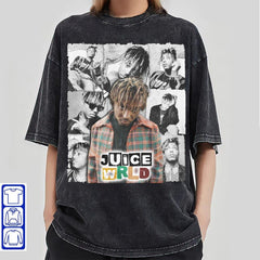 Juice Wrld Music Shirt, 90S Vintage juice world 999 Juice Wrld Music 2023 Bootleg Graphic Tour, Graphic Tee
