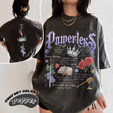 Powerless Bookish Comfort Colors T-Shirt For Fan, Fearless Fan Shirt, Gift For Bookworms Shirt, Kai Azer I Love You Shirt