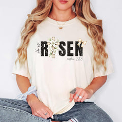 He Is Risen T Shirt, Easter Jesus Shirt, Easter Shirt, Easter Religious Christian Shirt, Jesus Lover Gift