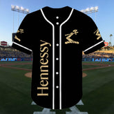 Hennessy Baseball Jersey Baseball Jersey Shirt Summer Shirt Gift For Him Gift For Her Father Gift Mother