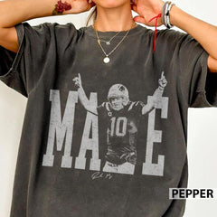 Drake Maye Drake Maye New England Football Shirt, Drake Maye Comfort Colors Rap Tee, Game Day Shirt, Football Shirt'4420971398