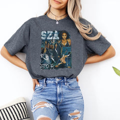 Vintage SZA Sos Shirt, SZA Album Cover Sweater, SZA Merch, Sza Vintage Tee, Sza gift, Sza Lover Sweatshirt, Sos Album Shirt