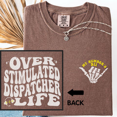 911 Dispatchers Shirts, 9-1-1 Dispatcher Comfort Colors Shirt, In My Dispatcher Era T-shirt, 911 Dispatcher Gift, EMS Dispatcher Long Sleeve