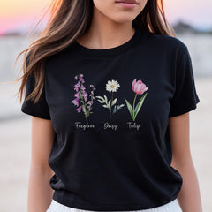 Subtle FDT Shirt, F*ck Donald Trump Tshirt, Floral FDT Gift, Flower Anti Trump T-shirt, Anti MAGA Shirts, Political T shirt, Feminist Gift
