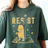Penguins RESIST Shirt, Subtle FDT Shirt Resistance Protest, Penguins Against Tariffs Tee, Flippers Up Tee, Heard Island Shirt, RESIST TShirt