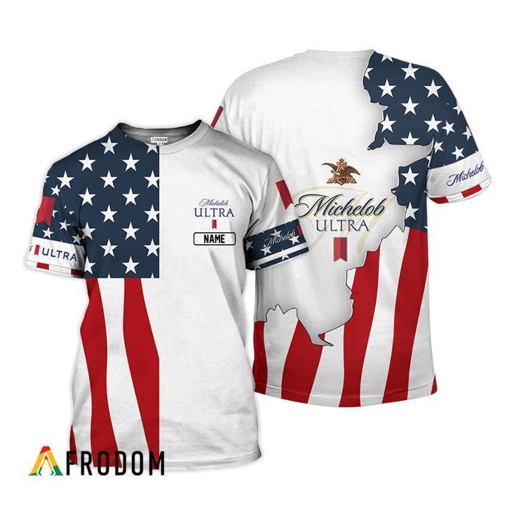 Michelob ULTRA USA Flag All In One V4 - Shirt King