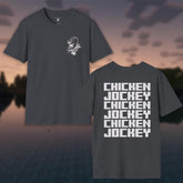 Minecraft Movie Chicken Jockey Unisex T-Shirt, Video Game Apparel, Streetwear