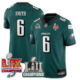 P.Eagles #6 DeVonta Smith LII-LIX Super Bowl Champions Vapor Limited Jersey