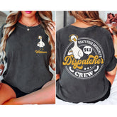 What Your Emergency Shirt, Personalized Silly Goose Dispatcher Gift, 911 Dispatcher Crew Shirt, Custom Emergency Dispatcher Sweatshirt