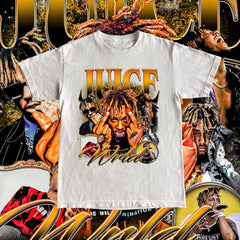 Vintage Juice WRLD Shirt - Custom Retro Design, High Quality Tee, Rapper, Gift
