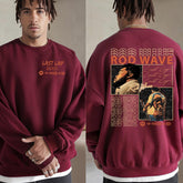 Vintage Rod Wave Tour Sweatshirt, Last Lap Tour T-Shirt, 2024 Music Concert Tee, Hip Hop Music Fan Gift, Music Hoodie, Rod Wave Merch Shirts