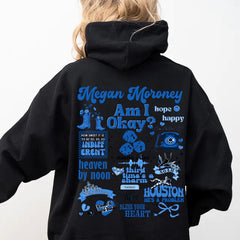 MM Am I Okay Pullover Hoodie Concert Tour Shirt Fan Crewneck Sweatshirt Album Song Tracklist Art Tee Merch Gifts for Her Gift For Daughter