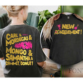 Two SIde New Achievement Shirt, Dungeon Crawler Carl SweatShirt, Sci-Fi Book Lover Shirt, Bookish Apparel for Book Lovers
