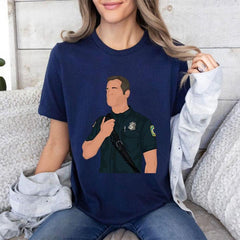 Bobby Nash Captain 911 On ABC TV Show T-shirt