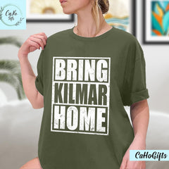 Bring Kilmar Home, Kilmar Abrego Garcia, Free Abrego T-Shirt, Justice for Kilmar, Human Rights Shirt, Activist Tee, Do the Right Thing Tee