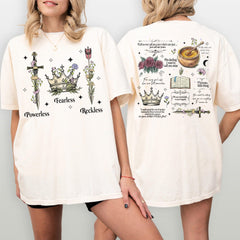 Powerless Bookish Shirt, Fearless Fan Shirt, Kai Azer I Love You TShirt, Gift for Bookworms, Romantic Quotes Shirt, Romance Novel Shirt