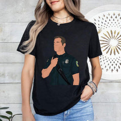 Bobby Nash Captain 911 On ABC TV Show T-shirt