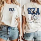 SZA Album Cover, SZA Merch, SZA Aesthetic Tee, Music Fans Shirt, Gift for Fans, Sza Sos Album Shirt, Sza Good Days Classic Retro Sweatshirt