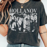 Team Hollanov Ice Hockey Vintage Comfort Colors Shirt, Hollander Rozanov Hockey Shirt'4420951176