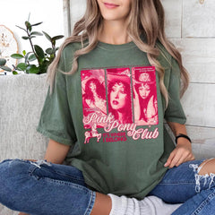 Chappell Roan Comfort Colors Shirt, Pink Pony Club Shirt, Midwest Princess Tour, Sapphic Lesbian WLW Pride Music Tee