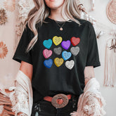 Taylor Swift Conversation Hearts T Shirt with Lyrics for Valentines Day, Valentine Swiftie Lyric Shirt, Swiftie Lyric Tee, Swiftie Valentine Gift
